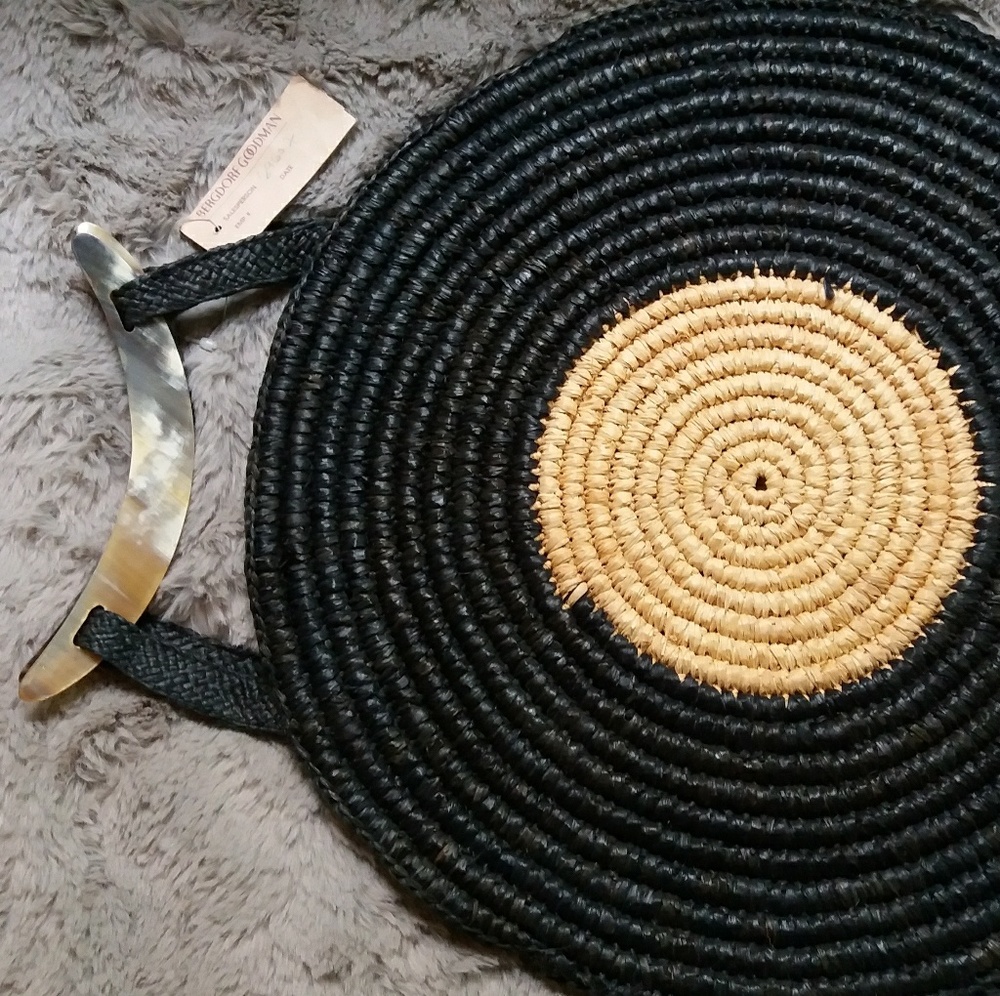 Jerome Gruet Straw Handbag